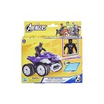 Figurine avec v�hicule avengers marvel black panther vtt coup de griffes 10 cm - neuf