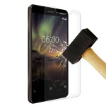 Film verre tremp� compatible nokia 6 2018 - neuf