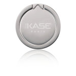 Flip magn�tique anneau accroche & support smartphone, argent - neuf