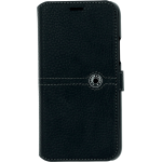 Folio sellier bouton laqu noir pour iphone 11 pro faconnable - neuf