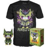 Funko pop & tee: dbz perfect cell l - neuf