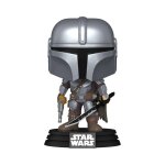 Funko pop! the mandalorian with darksaber - neuf