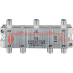 Goobay 67504 sparateur ou commutateur de cbles diviseur de cbles argent - neuf