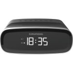 Grundig scn130 radio portable horloge numrique noir - neuf