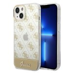 Guess �tui pour iphone 14 plus 6, 7 or �tui rigide 4g pattern script - neuf