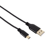 Hama 0. 75m, usb2. 0 mini - b / usb2. 0 - a c�ble usb 0, 75 m usb a mini - usb b noir - neuf