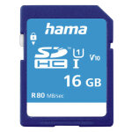 Hama 00124134 mmoire flash 16 go sdhc uhs - i classe 10 - neuf