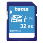 Hama 00124135 mmoire flash 32 go sdhc uhs - i classe 10 - neuf
