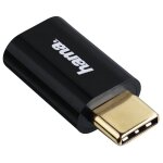 Hama 00135723 changeur de genre de c�ble usb type - c usb micro b noir - neuf