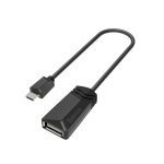 Hama 00200308 changeur de genre de cble micro - usb usb type - a noir - neuf