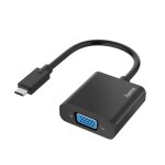 Hama 00200317 cble vido et adaptateur usb type - c vga (d - sub) noir - neuf