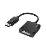 Hama 00200336 c�ble vid�o et adaptateur displayport dvi - i noir - neuf