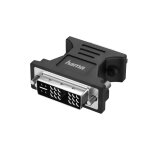 Hama 00200340 changeur de genre de cble dvi - i vga (d - sub) noir - neuf