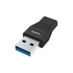 Hama 00200354 changeur de genre de c�ble usb type - a usb type - c noir - neuf