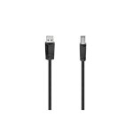 Hama 00200604 c�ble usb 5 m usb 2. 0 usb a usb b noir - neuf