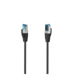 Hama 00200681 c�ble de r�seau noir 3 m cat6a s / ftp (s - stp) - neuf