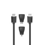 Hama 00200705 c�ble hdmi 1, 5 m hdmi type a (standard) noir - neuf