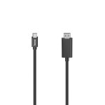 Hama 00200711 cble vido et adaptateur 1, 5 m mini displayport hdmi noir - neuf