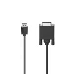 Hama 00200713 c�ble vid�o et adaptateur 1, 5 m displayport dvi noir - neuf