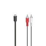 Hama 00200730 câble audio 1, 5 m rca usb noir - neuf Hama 00200730 câble audio 1, 5 m rca usb noir - neuf