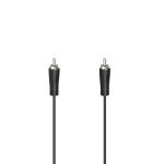 Hama 00205099 cble audio 3 m rca noir - neuf