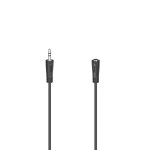 Hama 00205120 cble audio 3 m 3, 5mm noir - neuf