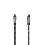 Hama 00205140 c�ble audio 3 m toslink noir, gris - neuf