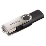 Hama rotate 128gb usb 2. 0 lecteur usb flash 128 go usb type - a noir, argent - neuf