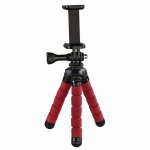 Hama flex trpied smartphone / action camra 3 pieds noir, rouge - neuf