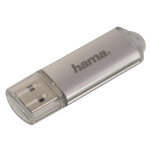 Hama laeta flashpen, usb 2. 0, 128gb lecteur usb flash 128 go usb type - a argent - neuf