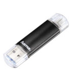 Hama laeta twin, 64gb lecteur usb flash 64 go usb type - a / micro - usb 3. 2 gen 1 (3. 1 gen 1) noir ...