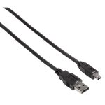 Hama usb 1. 8m c�ble usb 1, 8 m usb a mini - usb b noir - neuf