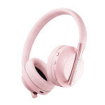 Happy plugs play casque avec fil &sans fil arceau usb type - c bluetooth rose dor - neuf