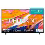 Hisense 50a6k tv 127 cm (50 ) 4k ultra hd smart tv wifi noir 300 cd / m² - neuf Hisense 50a6k tv 127 cm (50 ) 4k ultra hd smart tv wifi noir 300 cd / m² - neuf