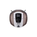 Hoover robo. com rbc070 / 1 011 robot aspirateur 0, 5 l sac  poussire mtallique, chocolat - neuf