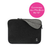 Housse macbook pro 13 et macbook air 13 2018 et 2020 anthracite - neuf