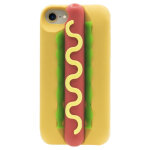 Housse en silicone hotdog pour apple iphone 7 / 8 / se 2020 - neuf