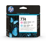 Hp t�te d'impression designjet 774, magenta clair / cyan - neuf