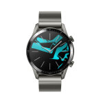 Huawei watch gt 2 3, 53 cm (1. 39 ) amoled 46 mm num�rique 454 x 454 pixels �cran tactile gris, titane ...