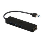 I - tec advance usb 3. 0 slim hub 3 port + gigabit ethernet adapter - neuf