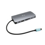 I - tec metal usb - c travel nano dock hdmi / vga with lan + power delivery 100 w - neuf