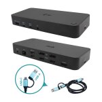 I - tec usb 3. 0 / usb - c / thunderbolt, 3x 4k docking station + power delivery 100w - neuf
