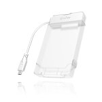 Icy box ib - ac703 - c boîtier disque dur / ssd translucide, blanc 2. 5 - neuf Icy box ib - ac703 - c boîtier disque dur / ssd translucide, blanc 2. 5 - neuf