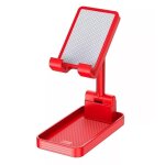 Ikaku ksc - 386 support de t�l�phone portable de bureau avec fonction de charge qi 10 w rouge - neuf