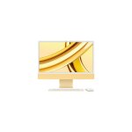 Imac apple m3 59, 7 cm (23. 5 ) 4480 x 2520 pixels 8 go 512 go ssd pc all - in - one macos sonoma wi ...