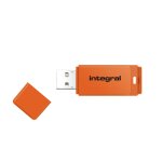 Integral 16gb usb2. 0 drive neon orange lecteur usb flash 16 go usb type - a 2. 0 - neuf