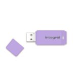 Integral 8gb usb2. 0 drive pastel lavender haze lecteur usb flash 8 go usb type - a 2. 0 lavande - neuf ...