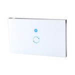 Interrupteur connect alexa google home tactile verre tremp support android ios yonis - neuf