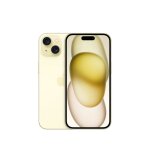 Iphone 15 plus (5g) 256 go, jaune, d�bloqu� - reconditionn�