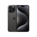 Iphone 15 pro max (5g) 256 go, titane noir, d�bloqu� - reconditionn�